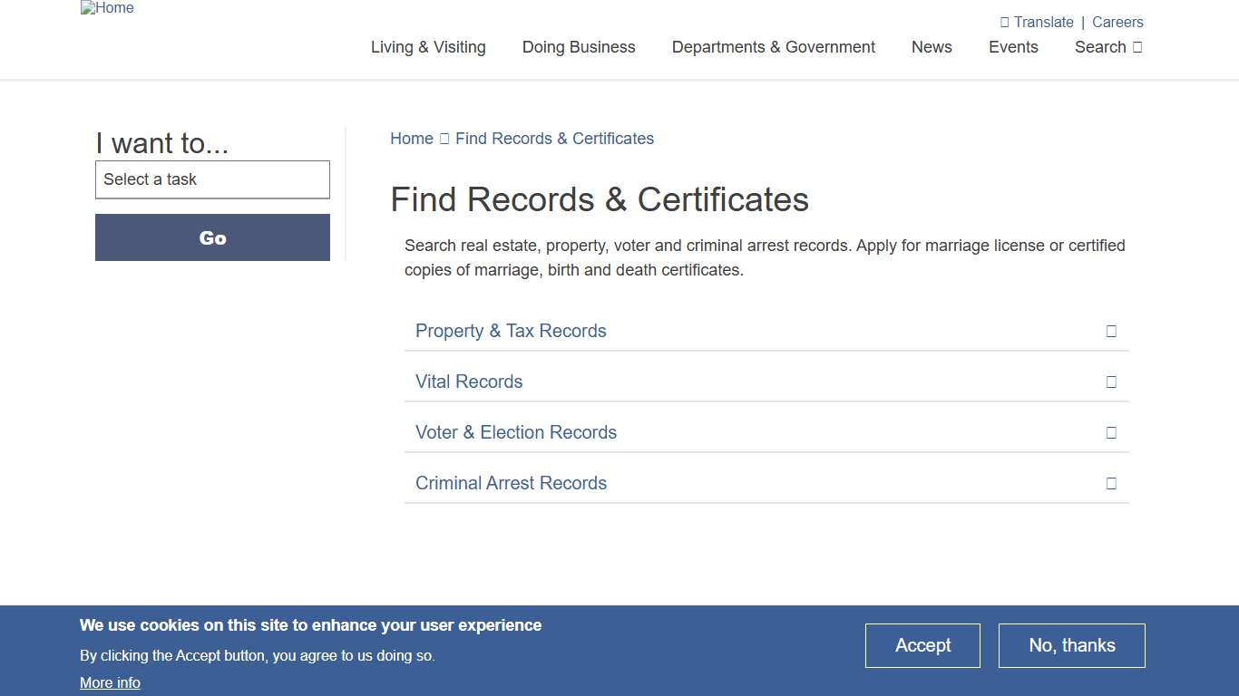 Find Records & Certificates | Wake County Government